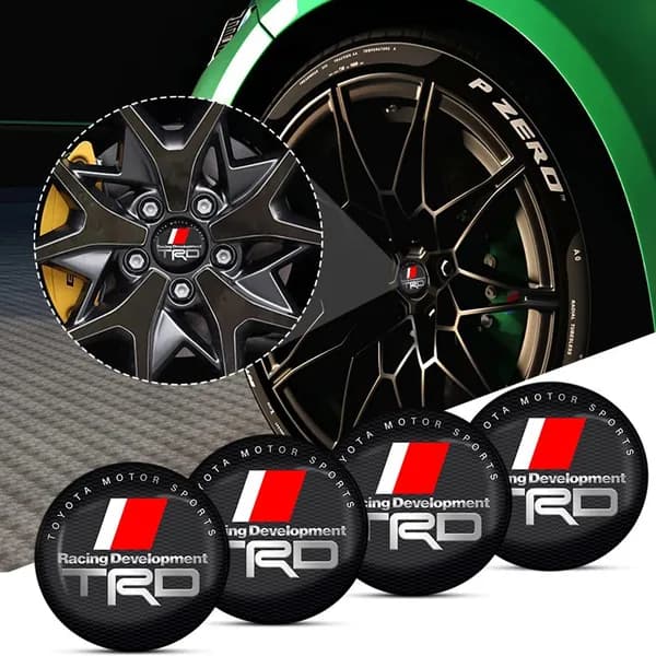 ТРД (TRD) автомобильных колпачков для ступиц диаметром 56 мм 4 шт