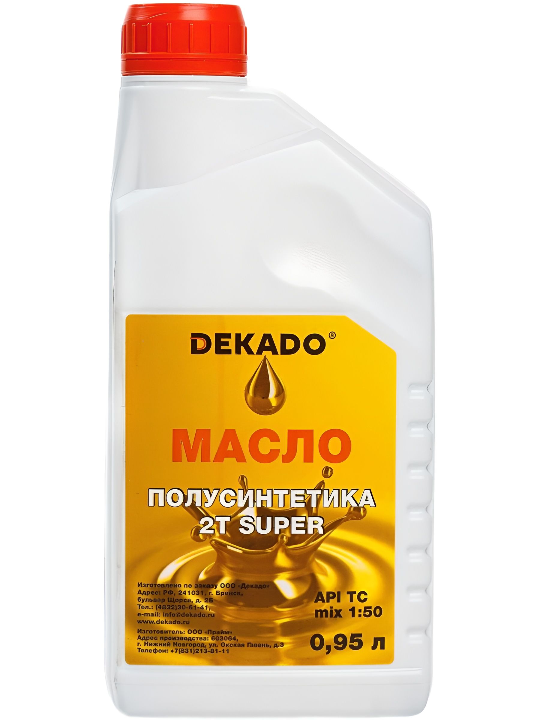 DEKADO Масло декадо Масло моторное, 0.95 л