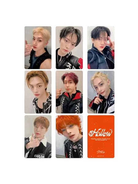 StrayKids DO IT FANS карточки 8 шт полный комплект коллекционные карты Stray Kids, лимитированная серия