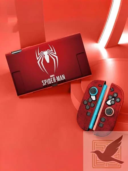 Чехол RL на Nintendo Switch 2, силиконовый, Человек-паук