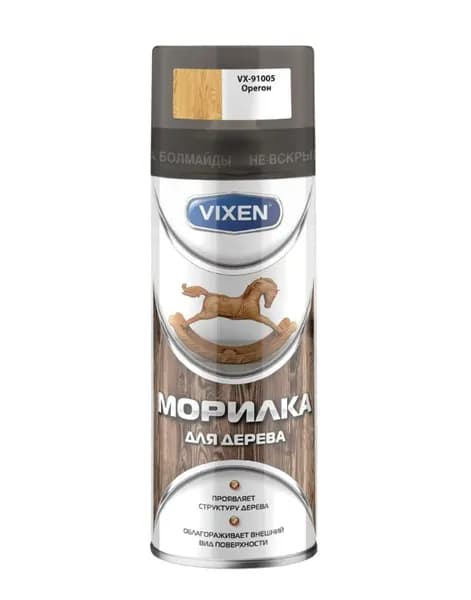 Морилка для дерева аэрозоль Vixen 520 мл цвет орегон