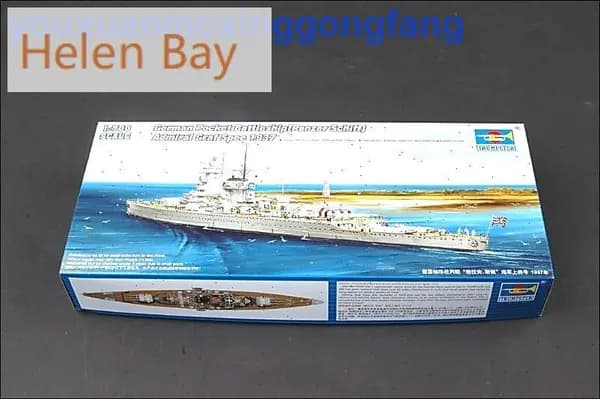 Trumpeter 1/700 05773 Немецкий адмирал граф Шпее 1937 сборная модель корабля масштабная модель игрушка
