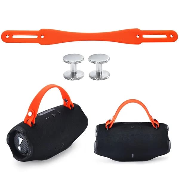 Силиконовая ручка-ремень для JBL Xtreme 4 с алюминиевыми винтами