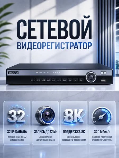 BOLID RGI-3228 ver.4 Сетевой видеорегистратор