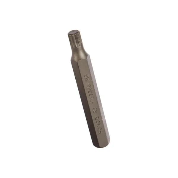 Бита 10 мм Spline M8 длина 75 мм, Force 1787508