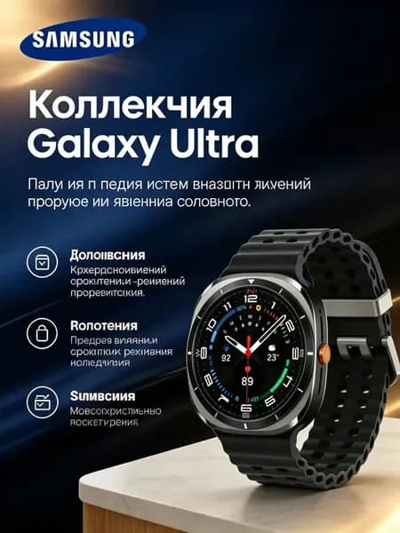 Galaxy Watch Ultra — смарт часы для путешественников