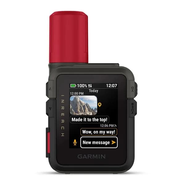 Garmin inReach Mini 3 PLUS компактный спутниковый коммуникатор c сенсорным экраном с голосовыми и фото сообщениями