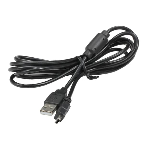USB-кабель для зарядки беспроводного контроллера PS3 с магнитным кольцом, чёрный, 1,8 м