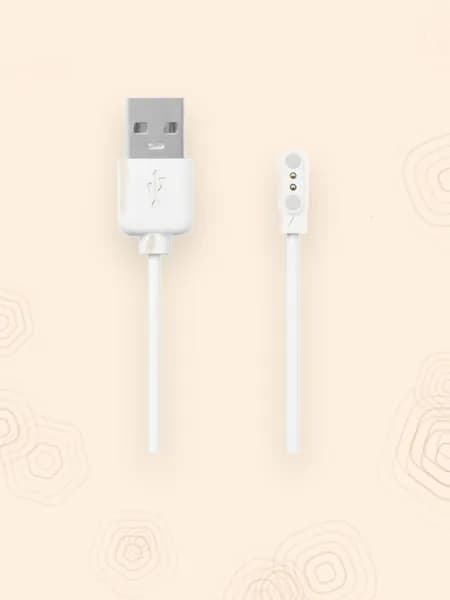USB-магнитный кабель для зарядки смарт-часов T2, Белый