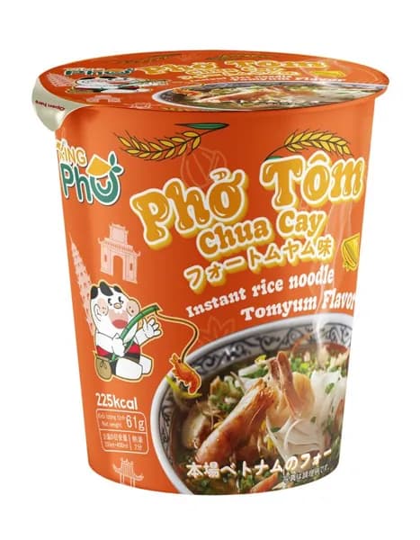 Рисовая лапша Pho King со вкусом Том Ям 61 г