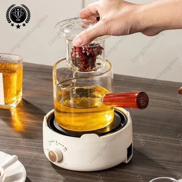 Электрическая настольная плита sku-18975.三合一煮茶器围炉具, слоновая кость