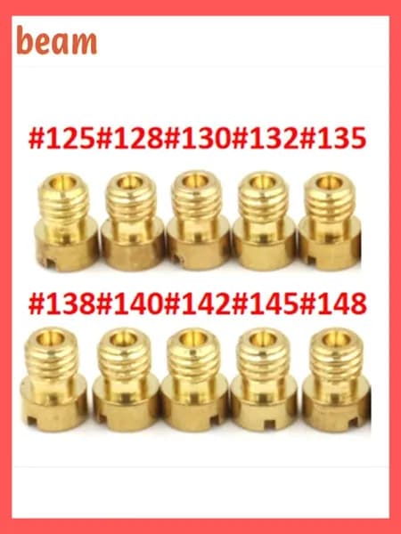10 Шт. Форсунок Для Карбюратора Скутера PE24/26/27/30 Halma CG-125 Nib, Главный Жиклер