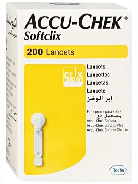 Accu-Chek ланцеты Softclix, 200 шт.