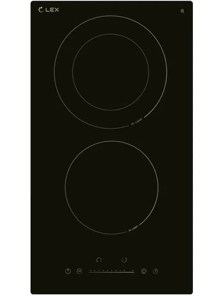 Электрическая варочная панель LEX EVH 321A BL, CHPE000011, Hi-Light, независимая, черный