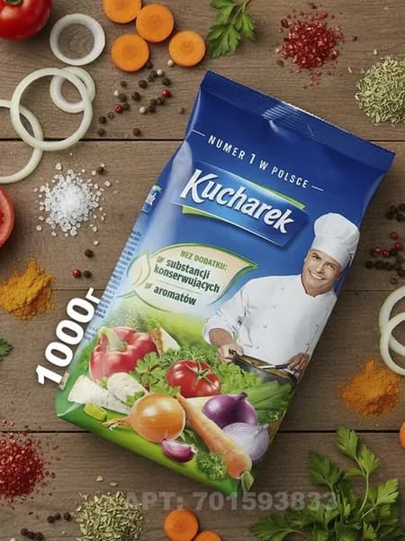 Приправа универсальная 12 овощей Кухарек, 1 кг