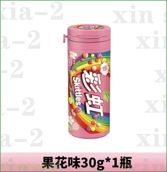 Сладости Skittles с необычным сочетанием цветов и фруктов в удобной упаковке