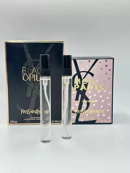 Наливная парфюмерия Парфюм Yves Saint Laurent Black Opium, Mon Paris Star Edition 2 отливанта 20 мл