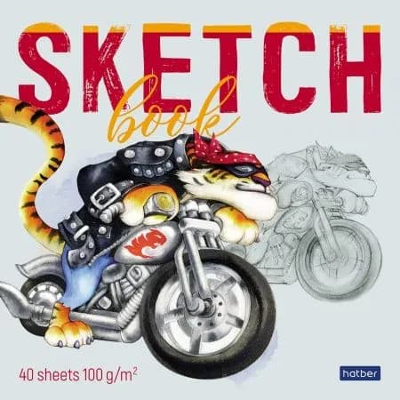 Hatber Скетчбук A5, листов: 40