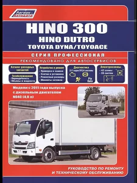 Hino 300, Hino Dutro, Toyota Dyna ToyoAce. Модели с 2011 год