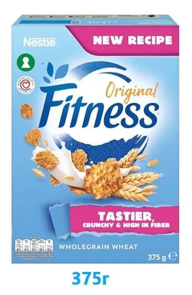 Готовый сухой завтрак Fitness оригинал 375г