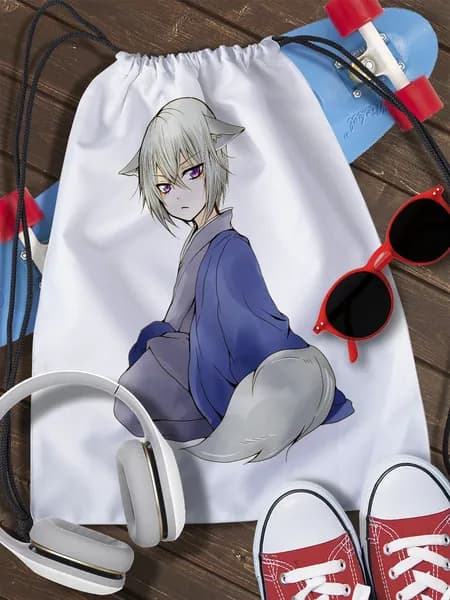 Мешок для сменной обуви Очень приятно, Бог (Kamisama Hajimemashita, Kami-sama, аниме, мистика, Нанами Момодзоно, Томоэ Микагэ) - 2060