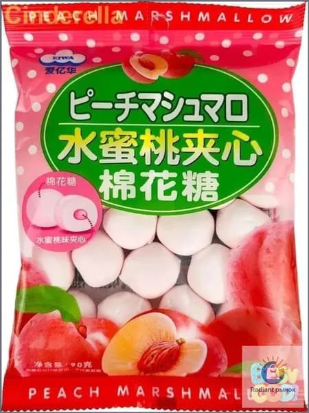 Эксклюзивный зефир EIWA с персиком, 90 грамм