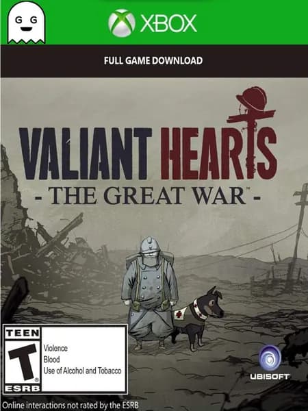 Игра Valiant Hearts The Great War, цифровой ключ для Xbox One/Series X S, Русская озвучка