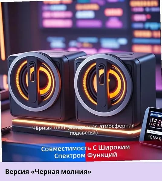 Колонка EZEEY для компьютера, настольная, проводная, мини, низкочастотная, для ноутбука