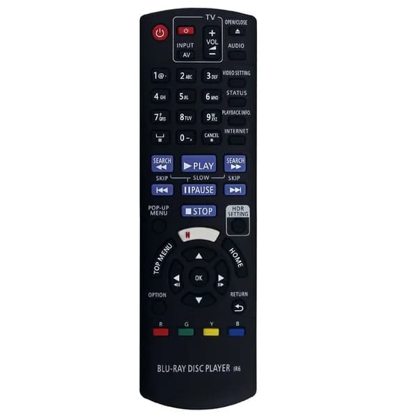 N2QAYB001157 Пульт дистанционного управления для HD Blu-Ray проигрывателя Panasonic DMP-UB300 DMP-UB400 DP-UB820K