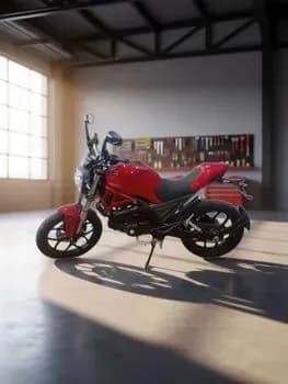 Мопед бензиновый VMC MONSTER PLUS 48 125 красный
