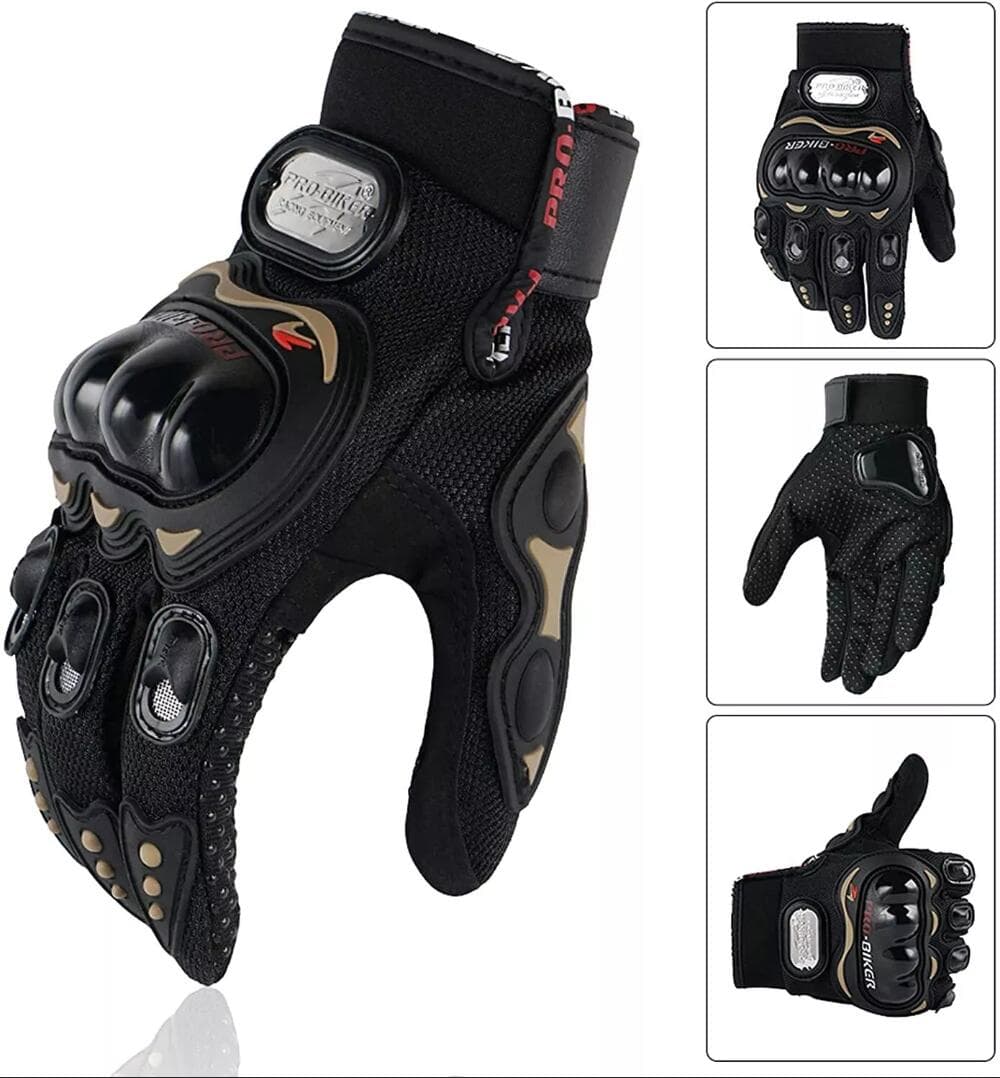 Pro-Biker Мотоперчатки, размер: XL, цвет: черный