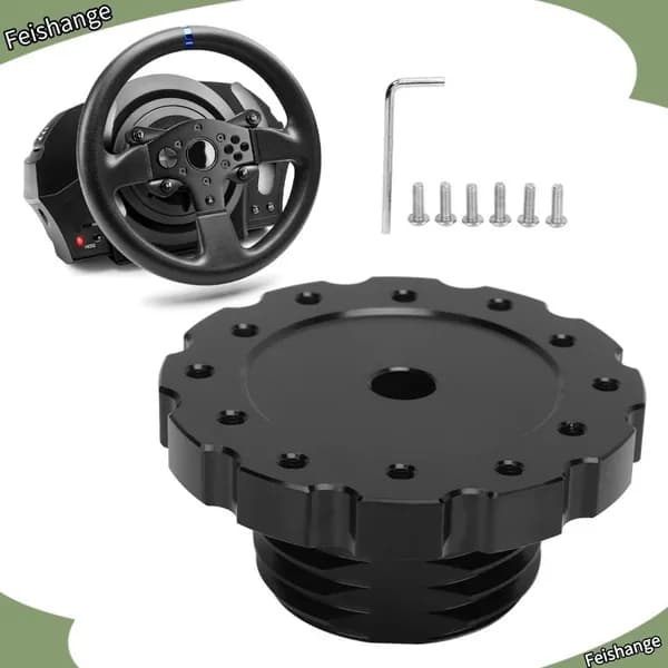 Адаптер для руля, черный, точная замена для Thrustmaster T300 T500, для автоспорта