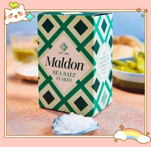 Хлопья морской соли Maldon, поваренная соль, 250 г