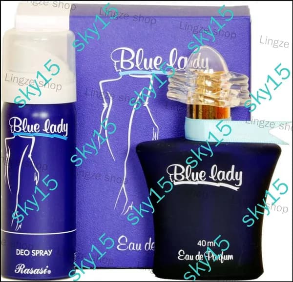 RASASI BLUE LADY набор - туалетные духи 40мл., дезодорант 50мл.