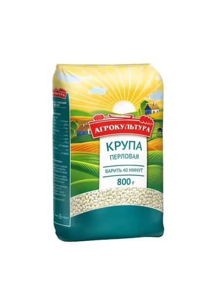 Агрокультура Перловая крупа, 800 гр