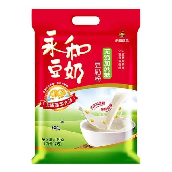 Соевый порошок для завтрака, оригинальный вкус, быстрорастворимый, с сахаром, питательный, сладкий