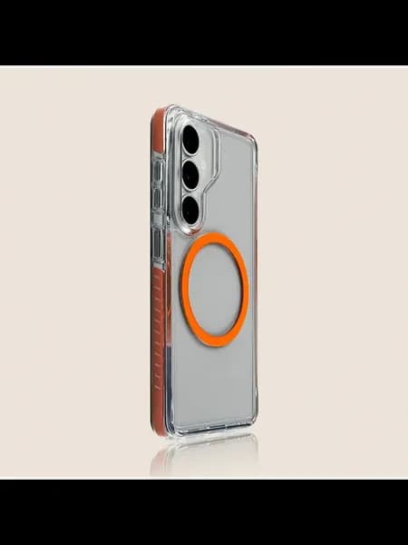Роскошный прозрачный магнитный чехол для Samsung Galaxy S26
