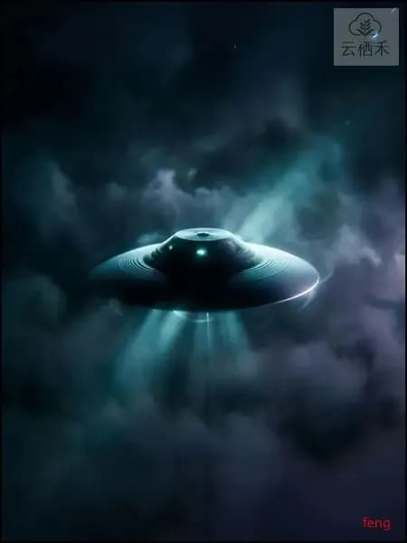 Модель летающей тарелки UFO изготовлена вручную с подставкой для дисплея.