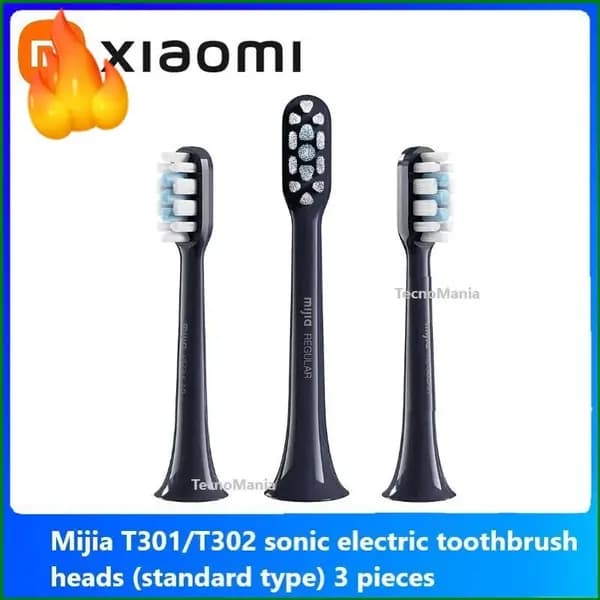 Сменная насадка премиум для щетки Xiaomi T301/T302 Sonic, темносиняя, стандартный тип