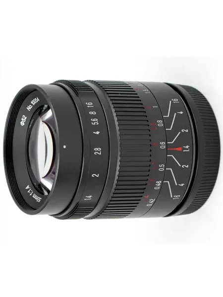 Объектив 7artisans 55mm f/1.4 II Nikon Z (APS-C)