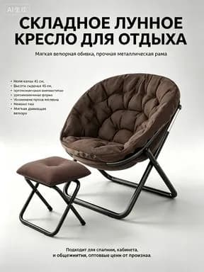 Диван раскладной 63х45х78 см,коричневый