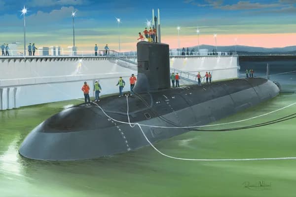 HobbyBoss 83513 1/350 Атомная подводная лодка ВМС США "Вирджиния"