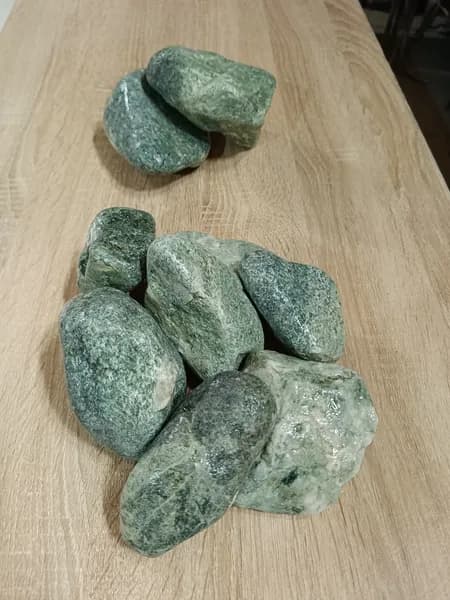 Теплая Грань Камни для бани Жадеит, 10.5 кг