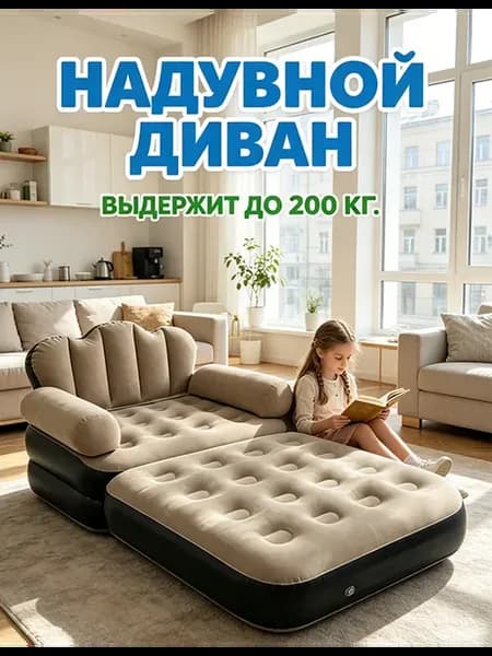 Кресло мешок большое 2в1