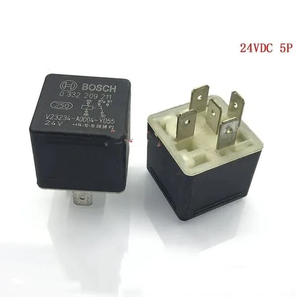 Реле V23234-A0004-Y055 24V 30A 5-контактное ( 0332209211)
