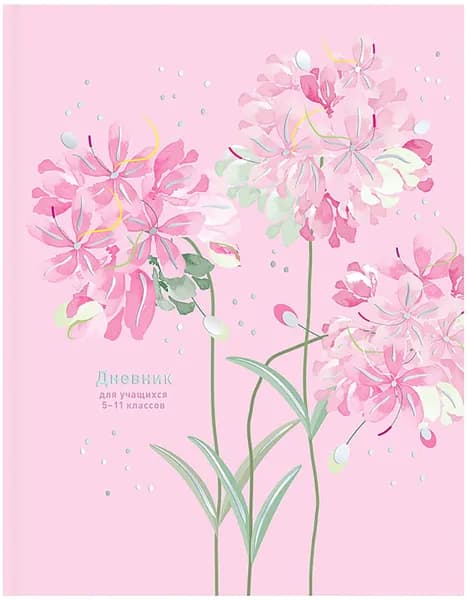 Дневник для 5-11 классов Light pink, 48 листов