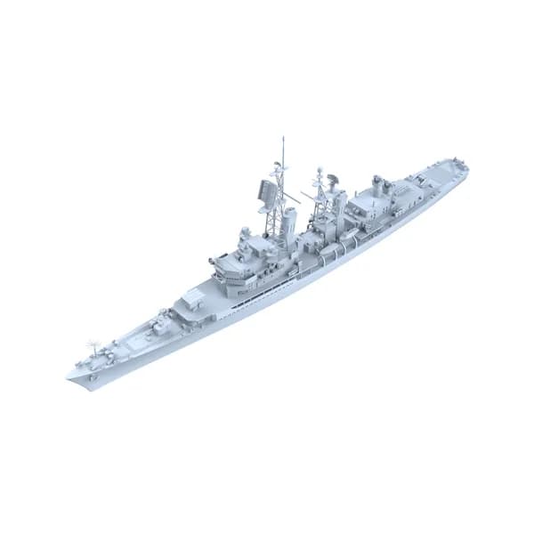 Военная модель, масштаб 1:700 американский эсминец типа Кунц (ватерлиния)