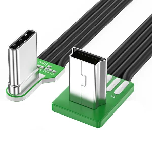 Простой тип c USB -кабелем для зарядки мобильных устройств