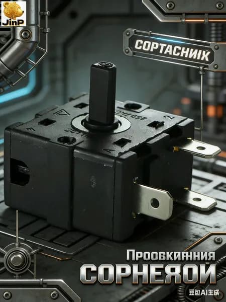 Универсальный электрический переключатель типа D (3-контактный)