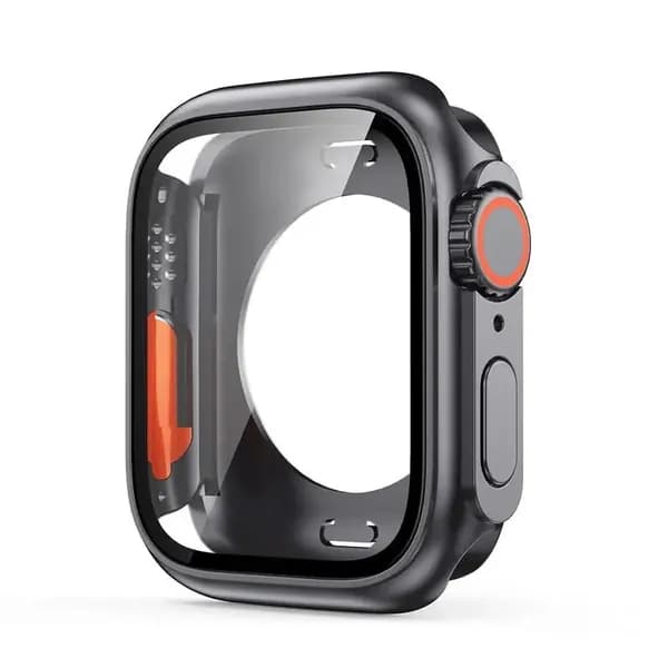Защитная крышка для Apple Watch 44mm 45mm 40mm 41mm Card PK Чехол для переднего и заднего бампера iwatch 9 8 7 6 5 4 Сменный на Ultra